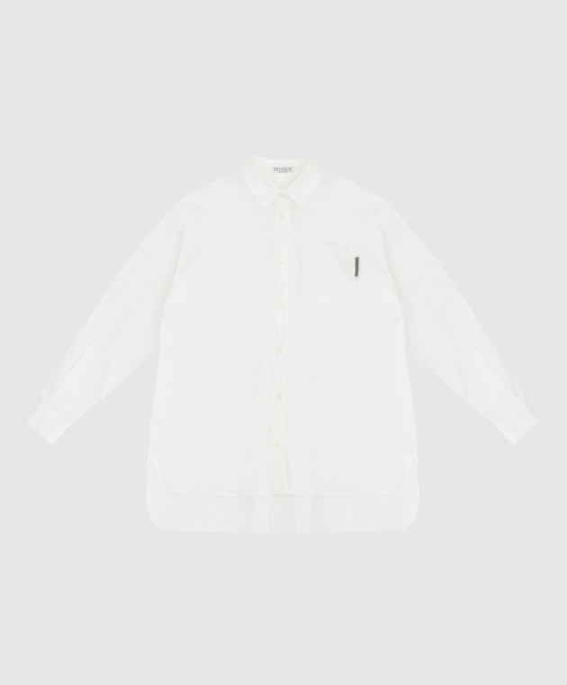 Brunello Cucinelli Детская белая рубашка B0091C407B
