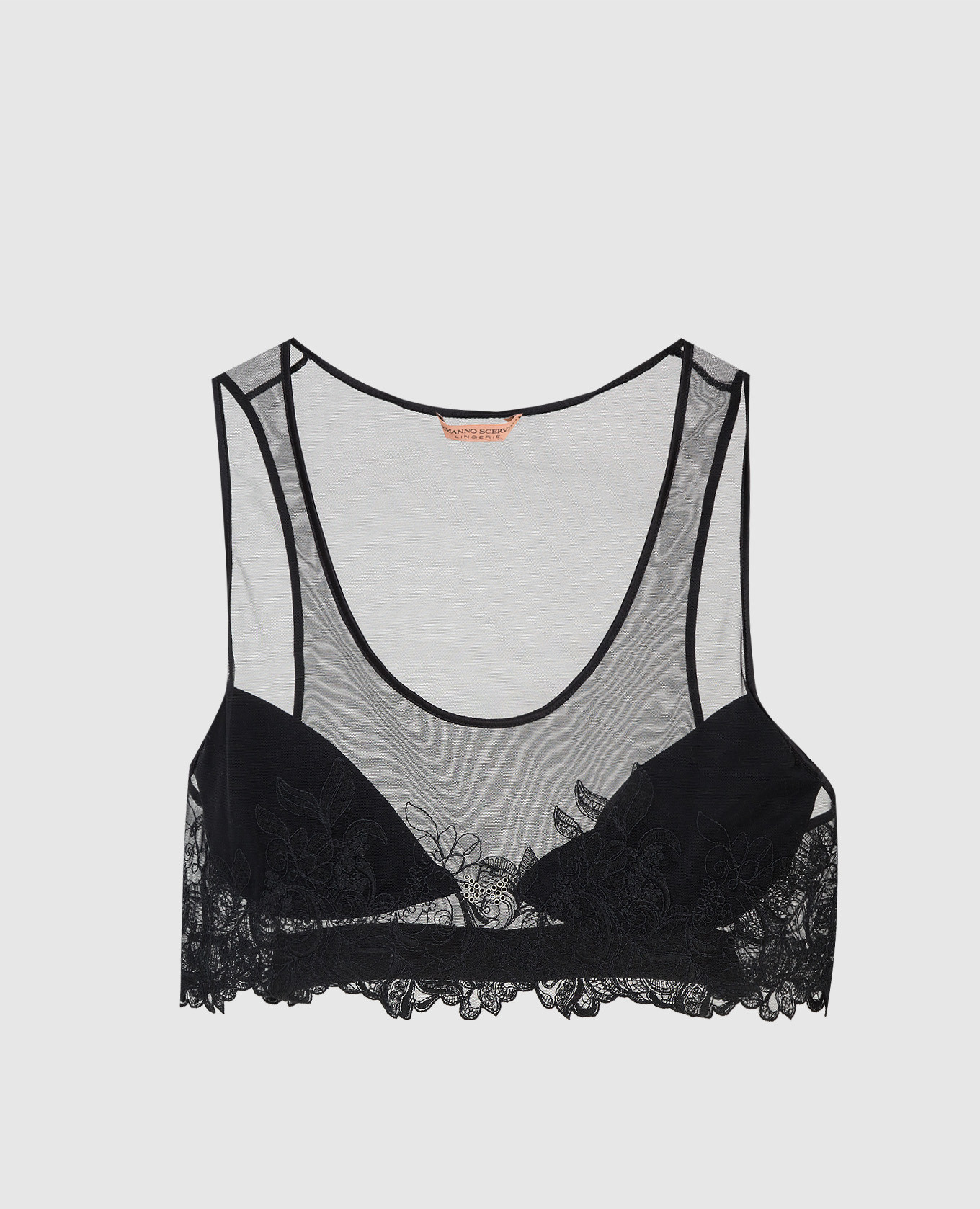 

Черный ажурный топ, Топы