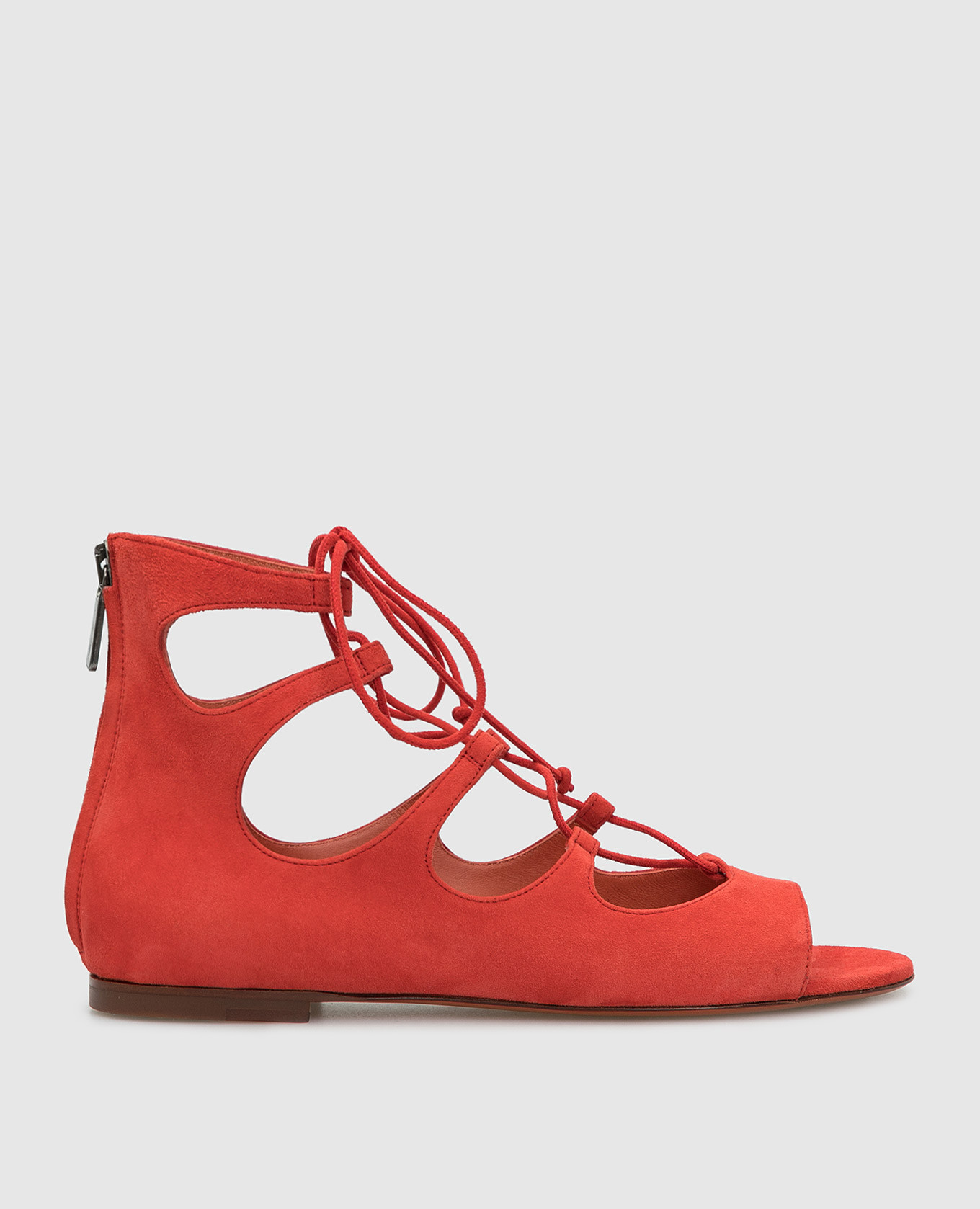 Scarlet Suede Sandals