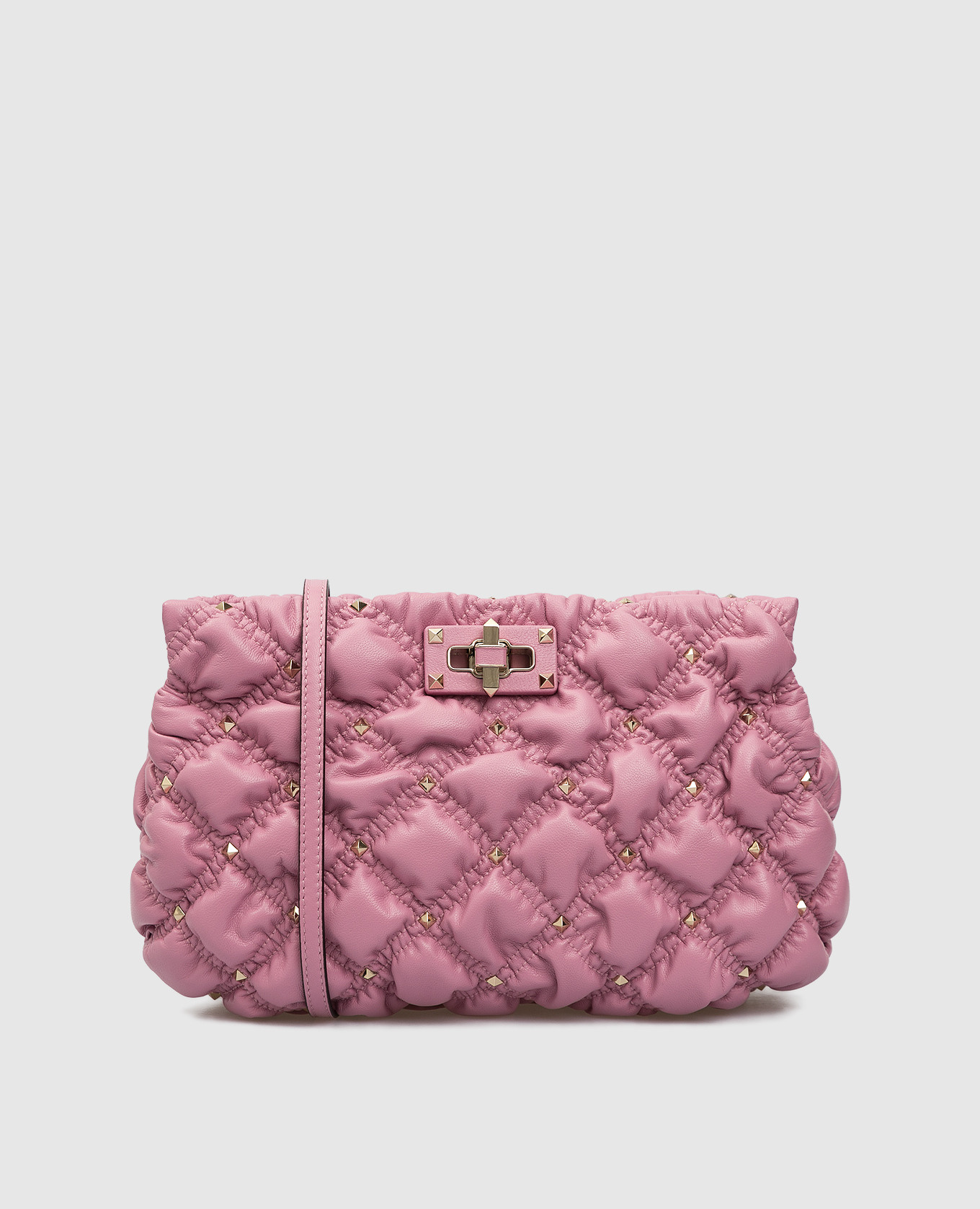 

Сиреневая кожаная сумка "SpikeMe" Valentino, Сиреневый, Сумки