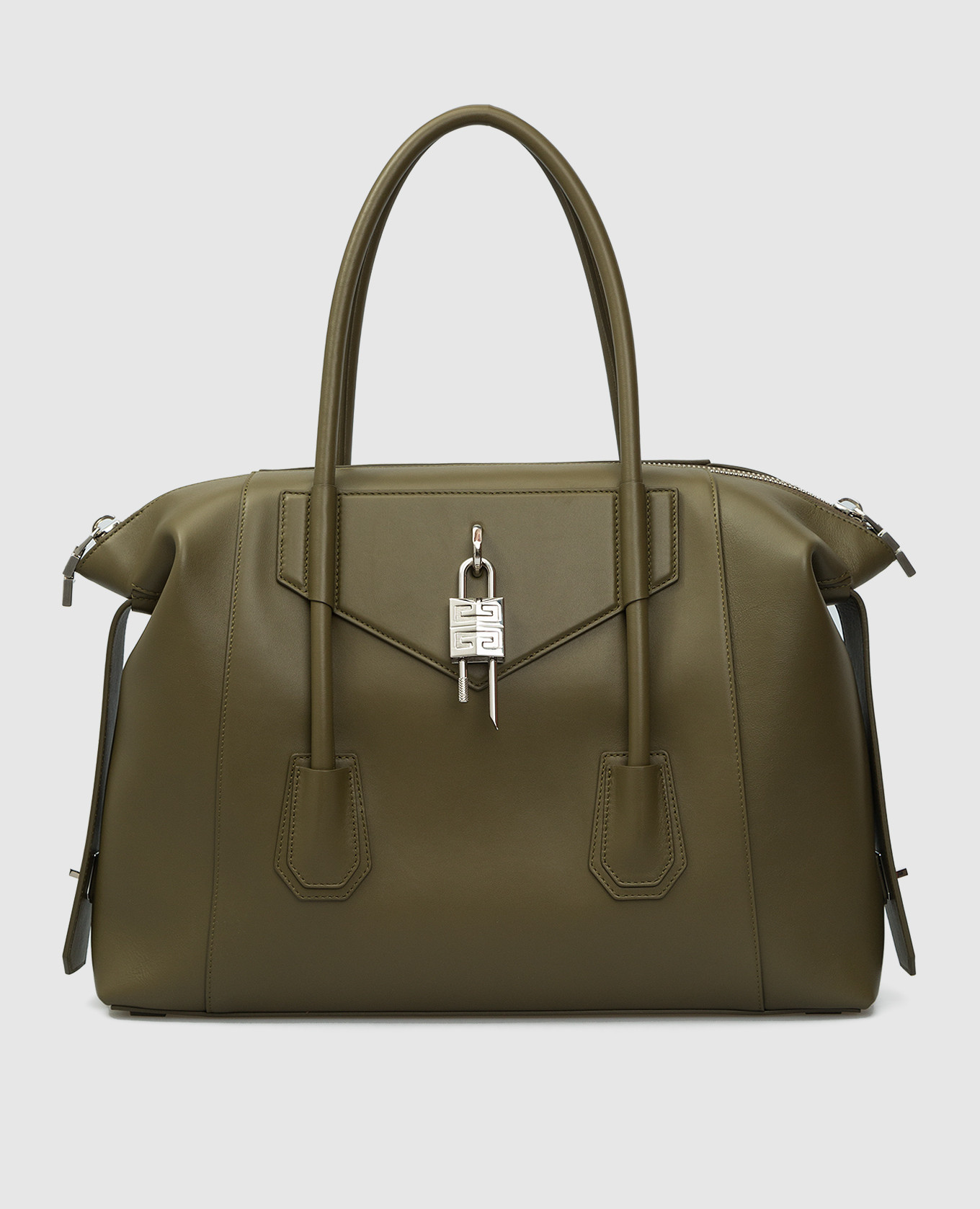 

Оливковая кожаная сумка-тоут Antigona Givenchy, Оливковый, Сумки