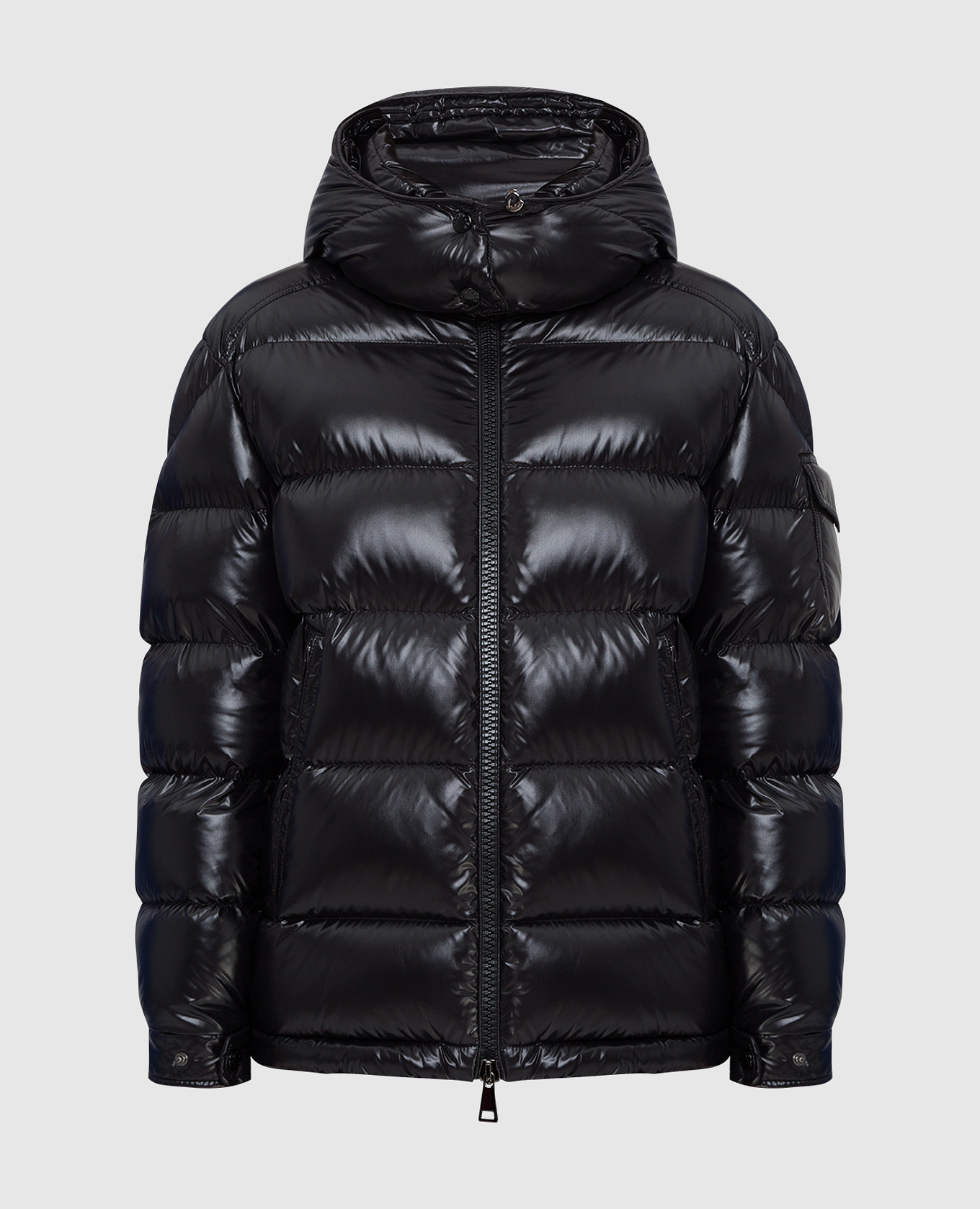

Черный пуховик Moncler, Пуховики