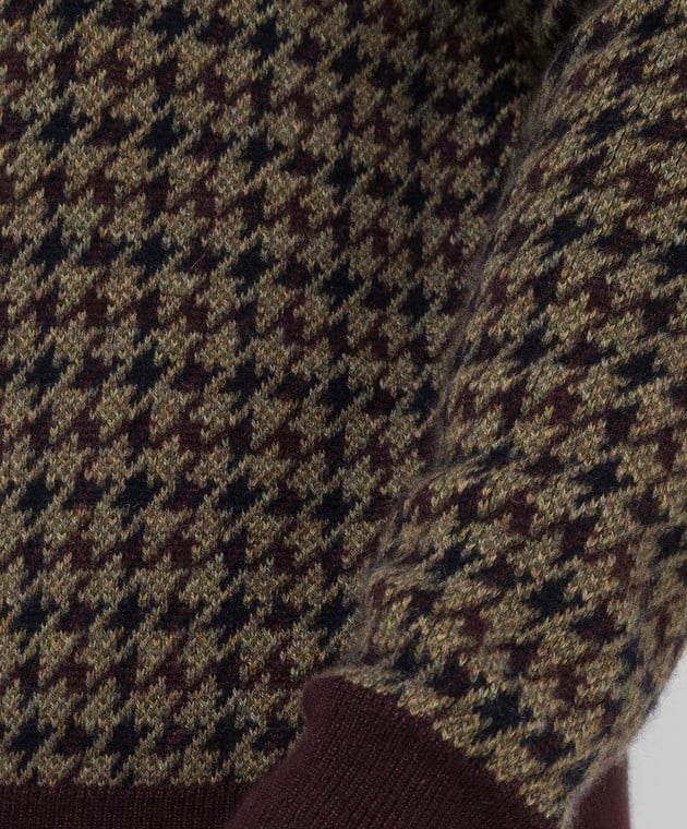 Loro Piana Patterned cashmere and silk sweater FAL9166 image 5