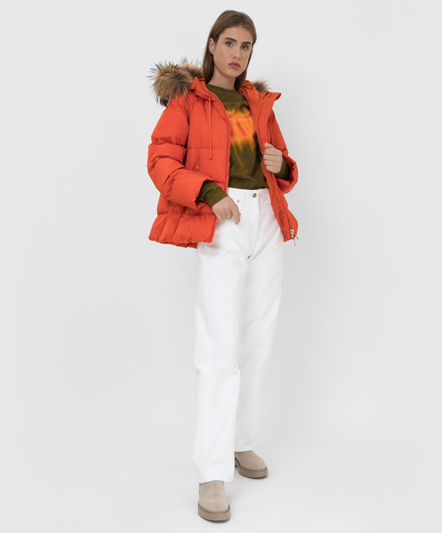 Max Mara Weekend - Пуховая куртка Orsola с мехом ORSOLA купить в