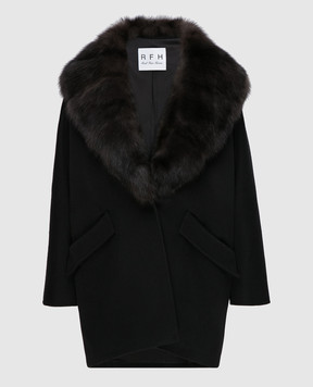 Real Furs House Пальто зі знімним хутром QSR433