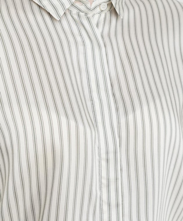 Peserico Светло-бежевая блуза S0615401187 изображение 5