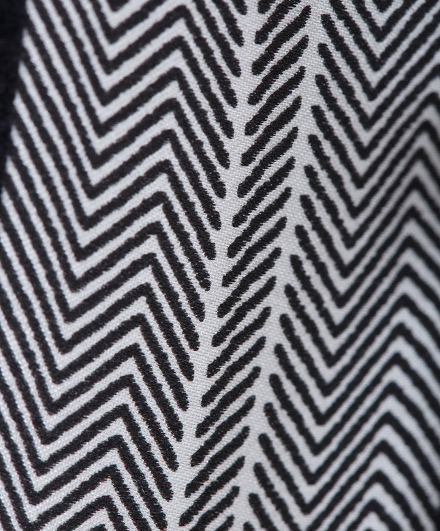 Etro Серая блуза из шелка D16097 изображение 5