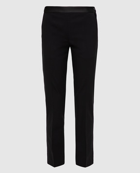 Victoria Beckham Чорні брюки з вовни TRTUX2750