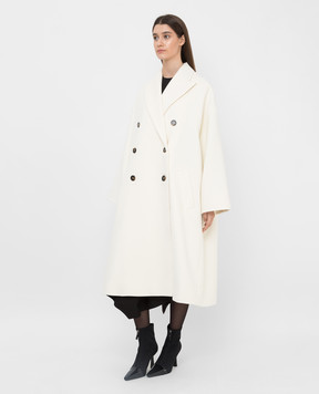 ALEXANDRE VAUTHIER Двубортное пальто из шерсти 214COA15021354