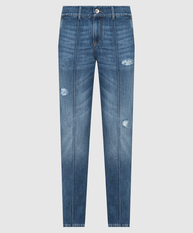 Brunello Cucinelli Голубые джинсы M0Z37D2380
