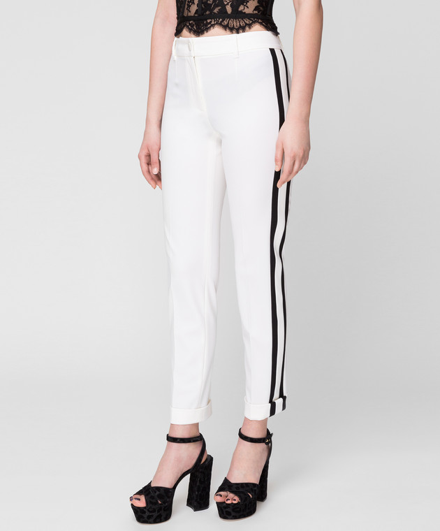 Dolce&Gabbana Белые брюки FTBDETFUCCS изображение 3
