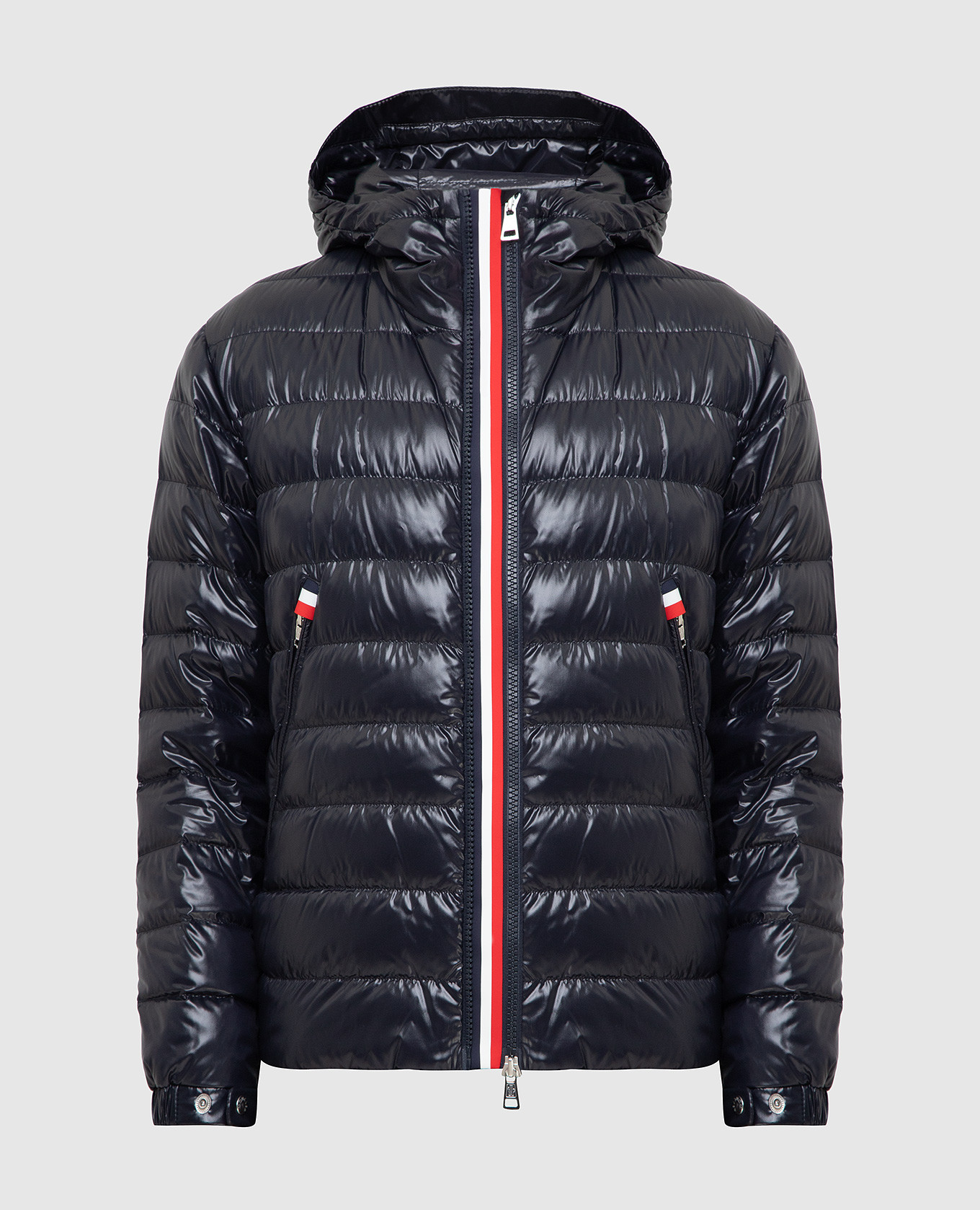 

Темно-синий пуховик Moncler, Тёмно-синий, Пуховики