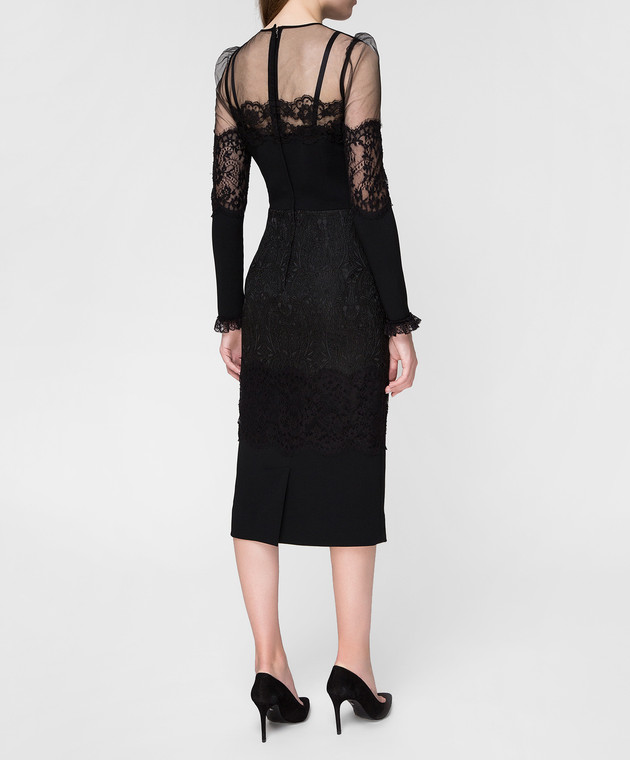 Dolce&Gabbana Чорне плаття F6C4XTGDL46 зображення 4