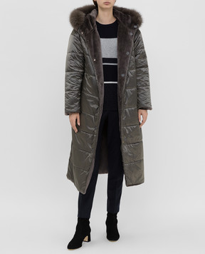 Florence Mode Двустороннее пальто 19B05