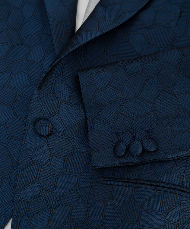 Stefano Ricci Children's patterned silk jacket Y2RF372000HC3096 image 3