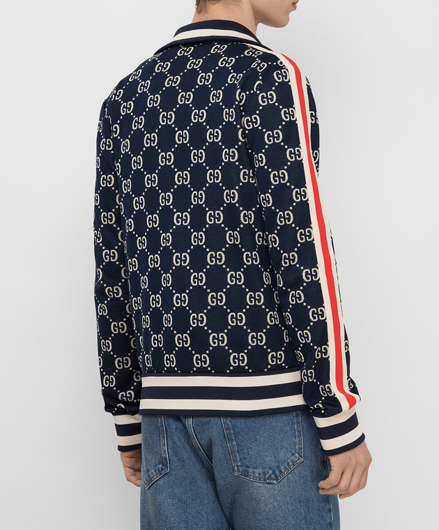 Gucci Спортивная кофта с узором логотипа 496919X9V05 изображение 4
