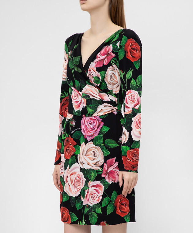 Dolce&Gabbana Сукня з шовку F6D3OTFSAX7 зображення 3