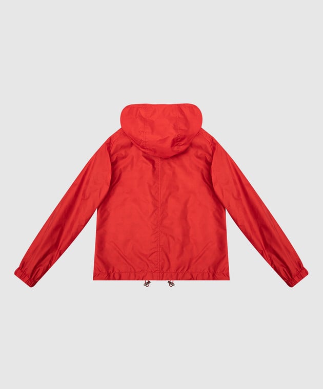 Stefano Ricci Детская красная куртка в узор YDJ8200070HN0036 изображение 2