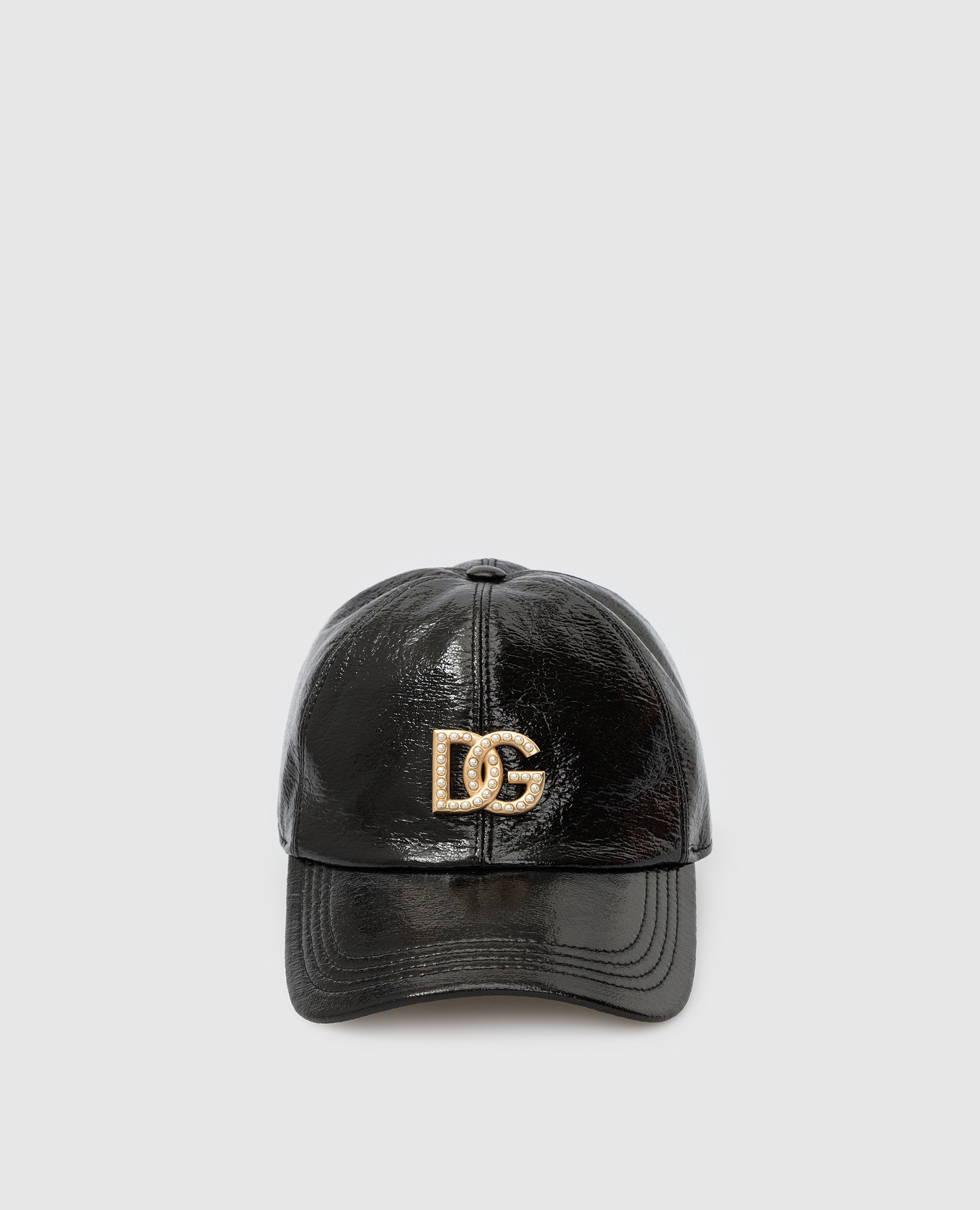 

Кепка с эмблемой и бусинами Dolce&Gabbana, Черный, Кепки