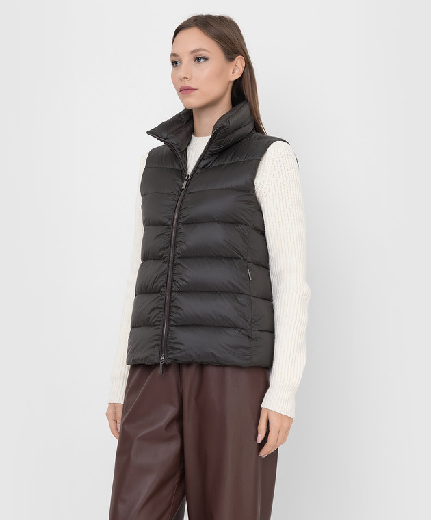 MooRER Комбинированное пальто Rienza из шерсти и кашемира RIENZACW изображение 6