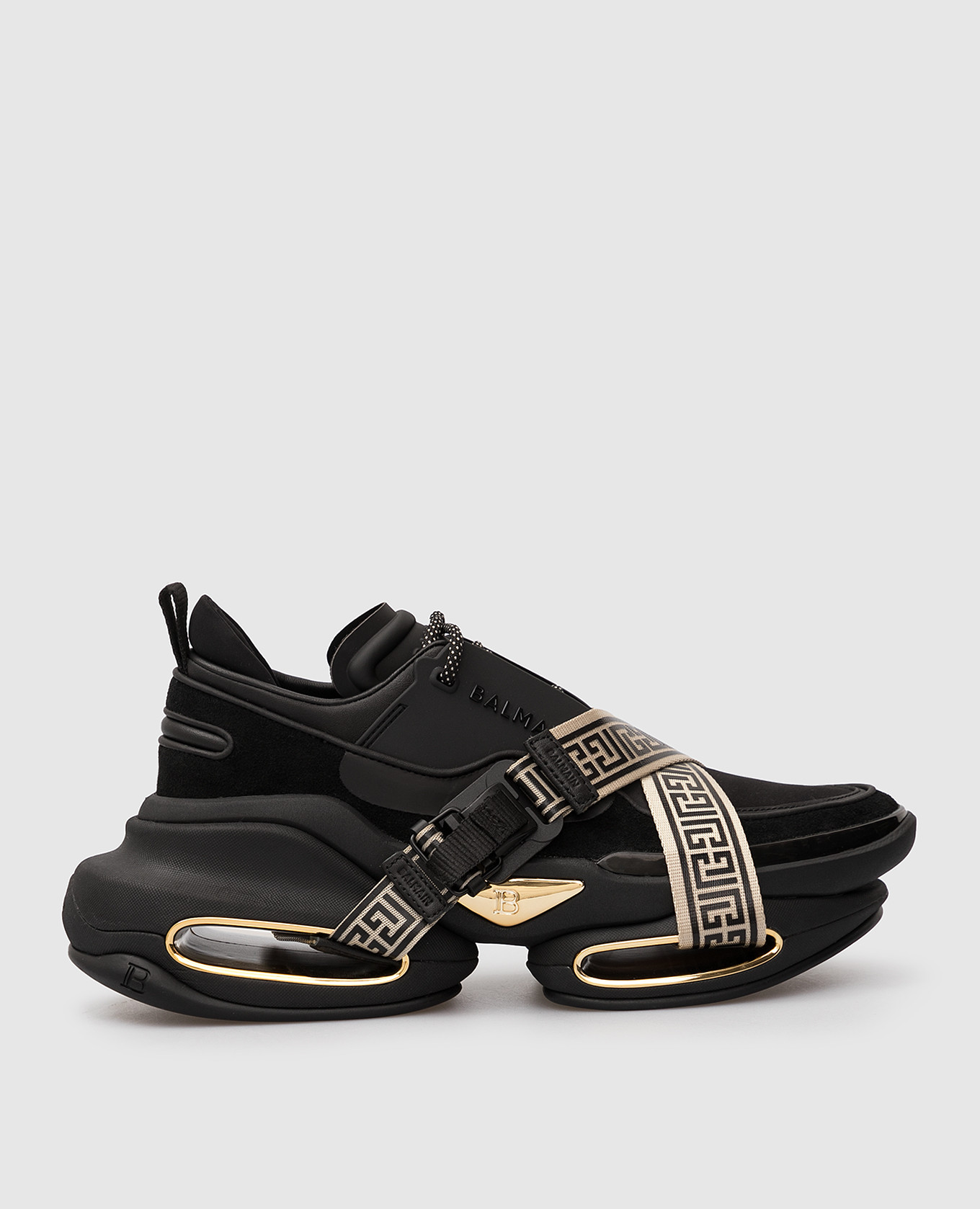 

Черные кроссовки B-Bold с принтом, Черный, Кроссовки