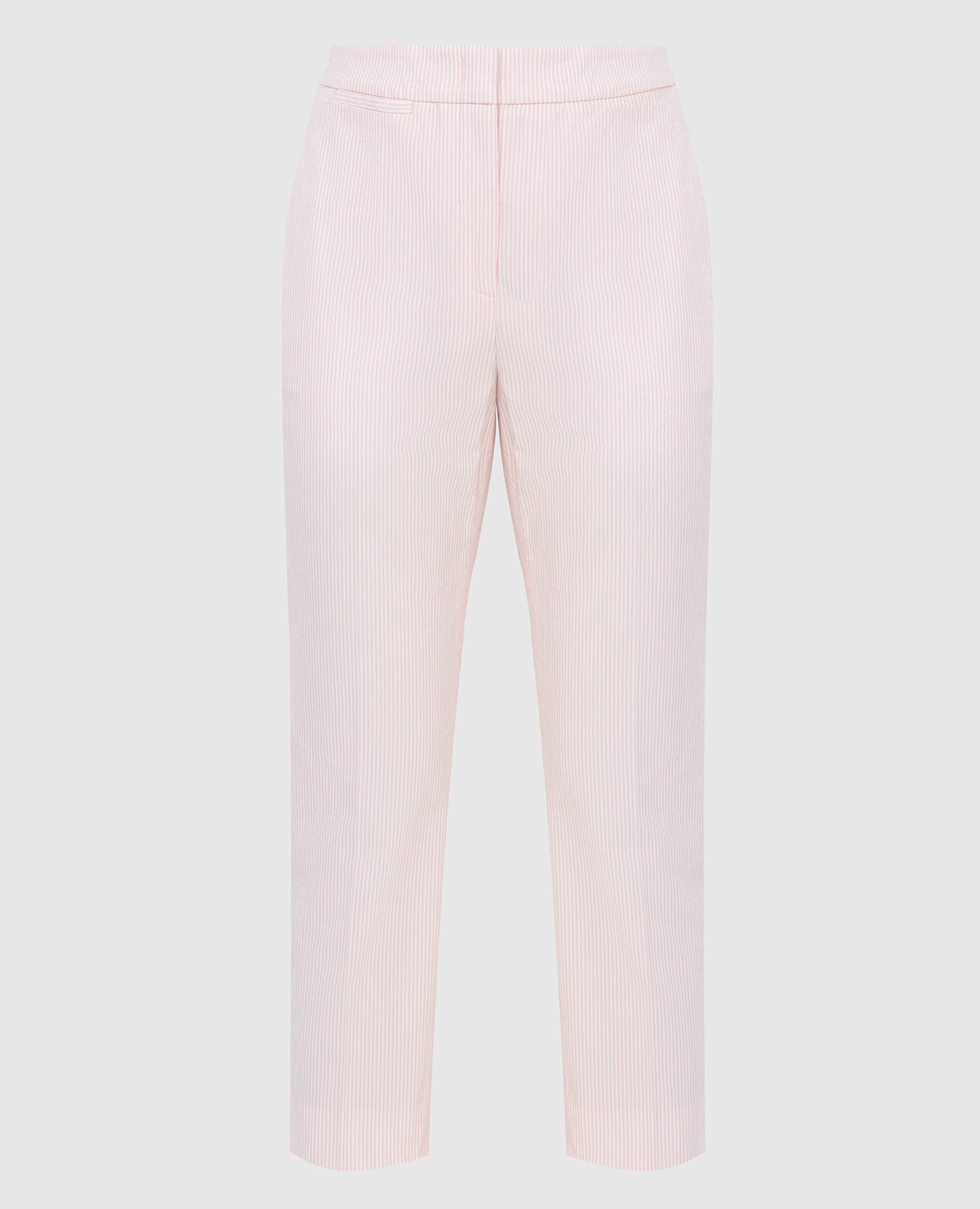 

Брюки в полоску Peserico, Розовый, Повседневные брюки casual