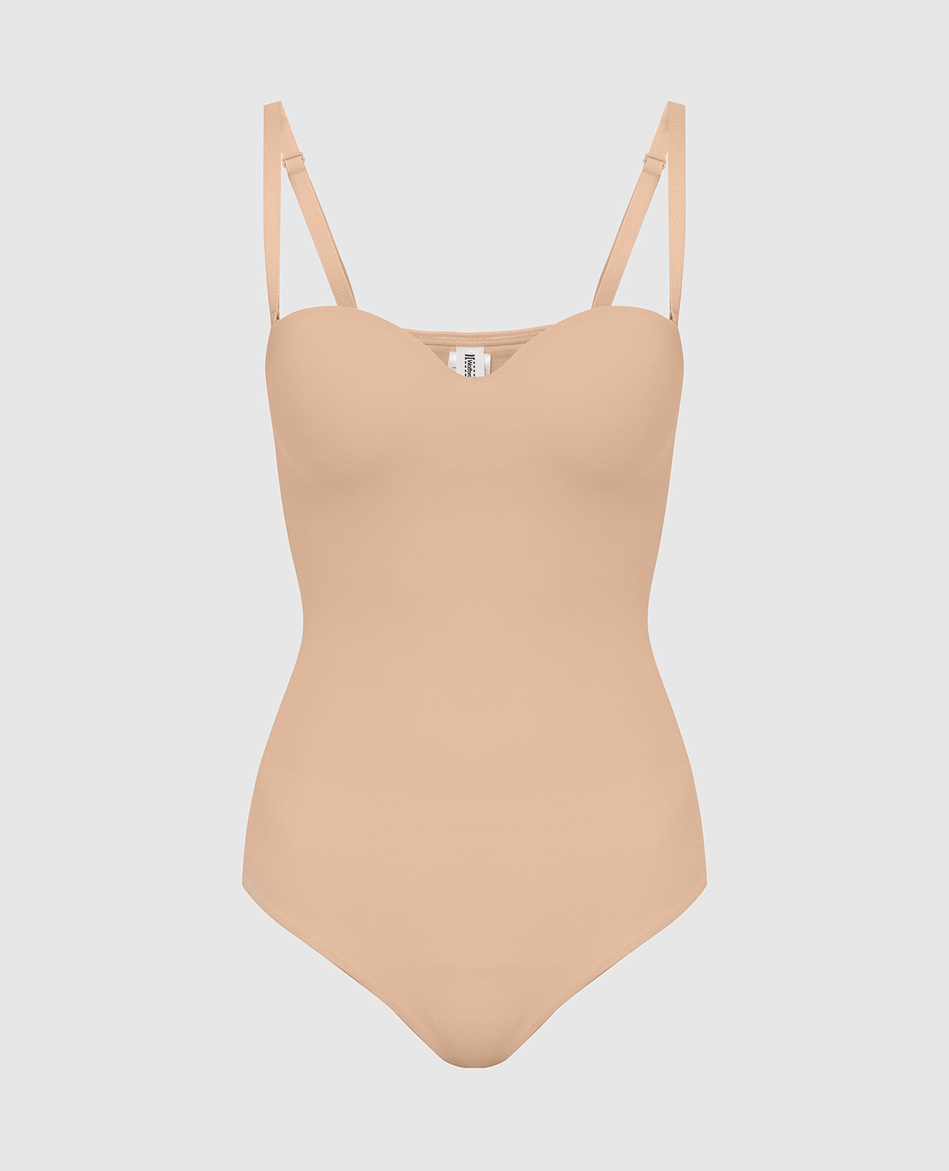 

Бежевое боди Wolford, Бежевый, Боди