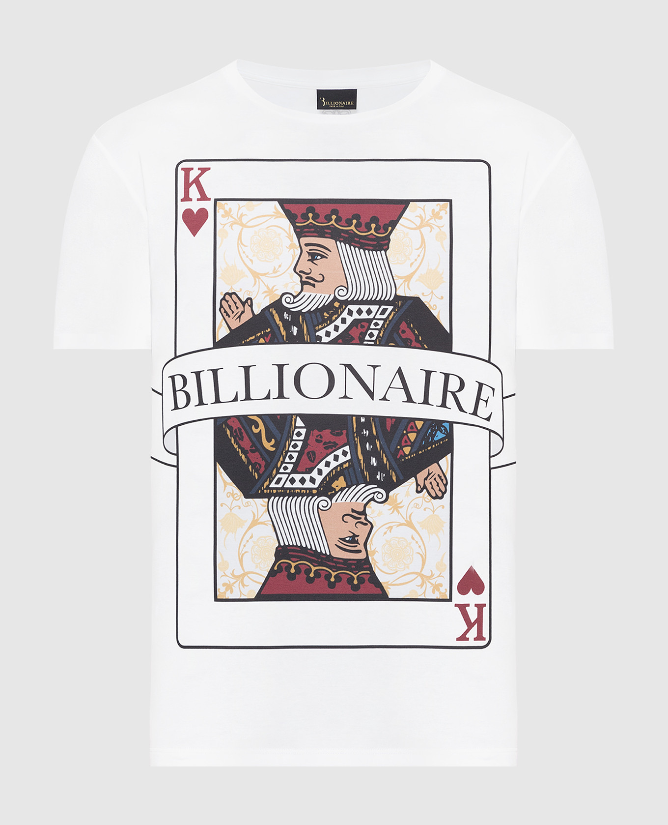 

Футболка с принтом Billionaire, Белый, Футболки