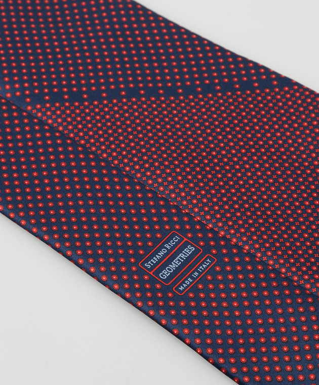 Stefano Ricci Шелковый галстук в узор CXDD41072 изображение 4