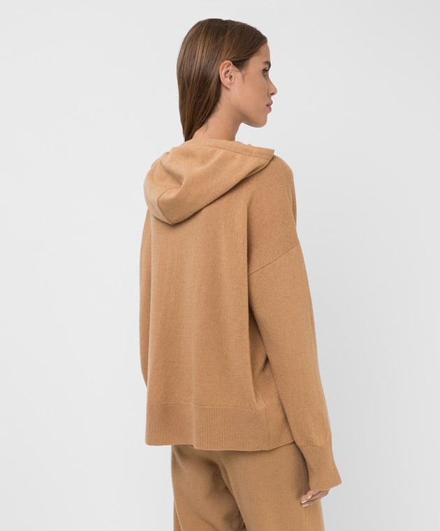 Babe Pay Pls Wool and cashmere hoodie DFB036 image 4