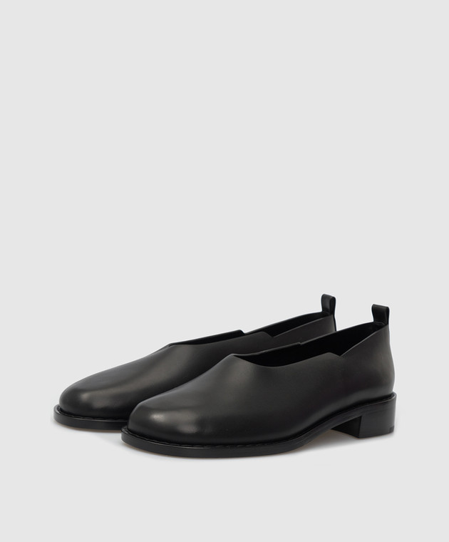 The Row Черные кожаные туфли Monceau F1214RC222 изображение 3