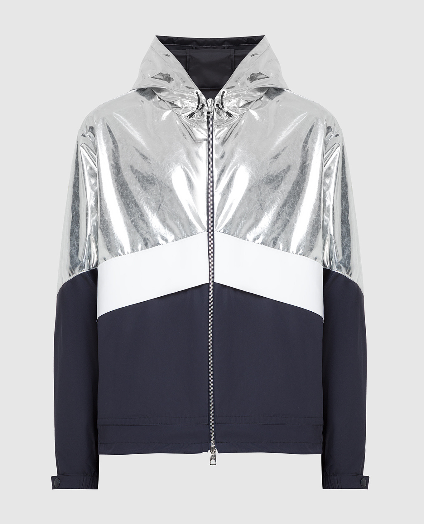 

Серебристая куртка Moncler, Серебристый, Куртки