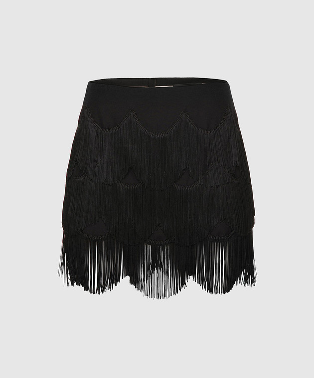 Marc Jacobs Черная юбка с бахромой M4007161