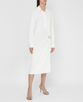 Bottega Veneta Біле плаття 609304VKIJ0