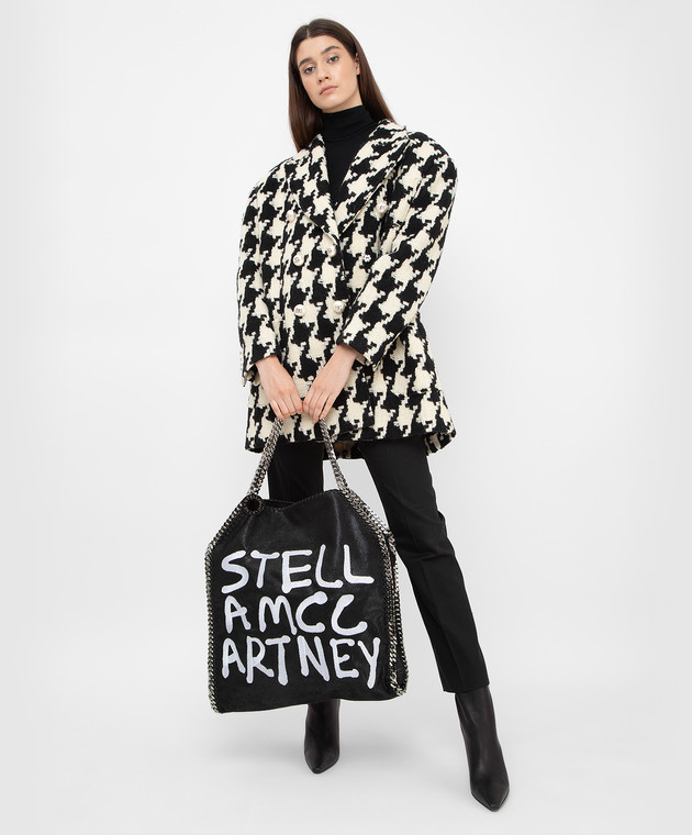 Stella McCartney Сумка-тоут Falabella с вышивкой логотипа 700228W8891 изображение 2