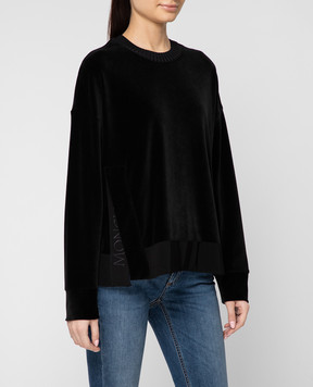 Moncler Чорний світшоти 80789