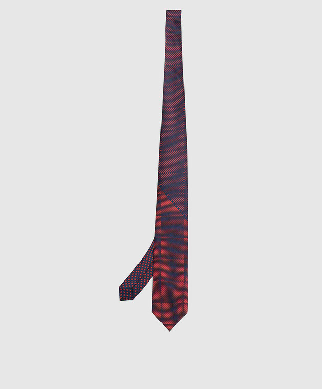 Stefano Ricci Шелковый галстук в узор CXDD41072 изображение 3