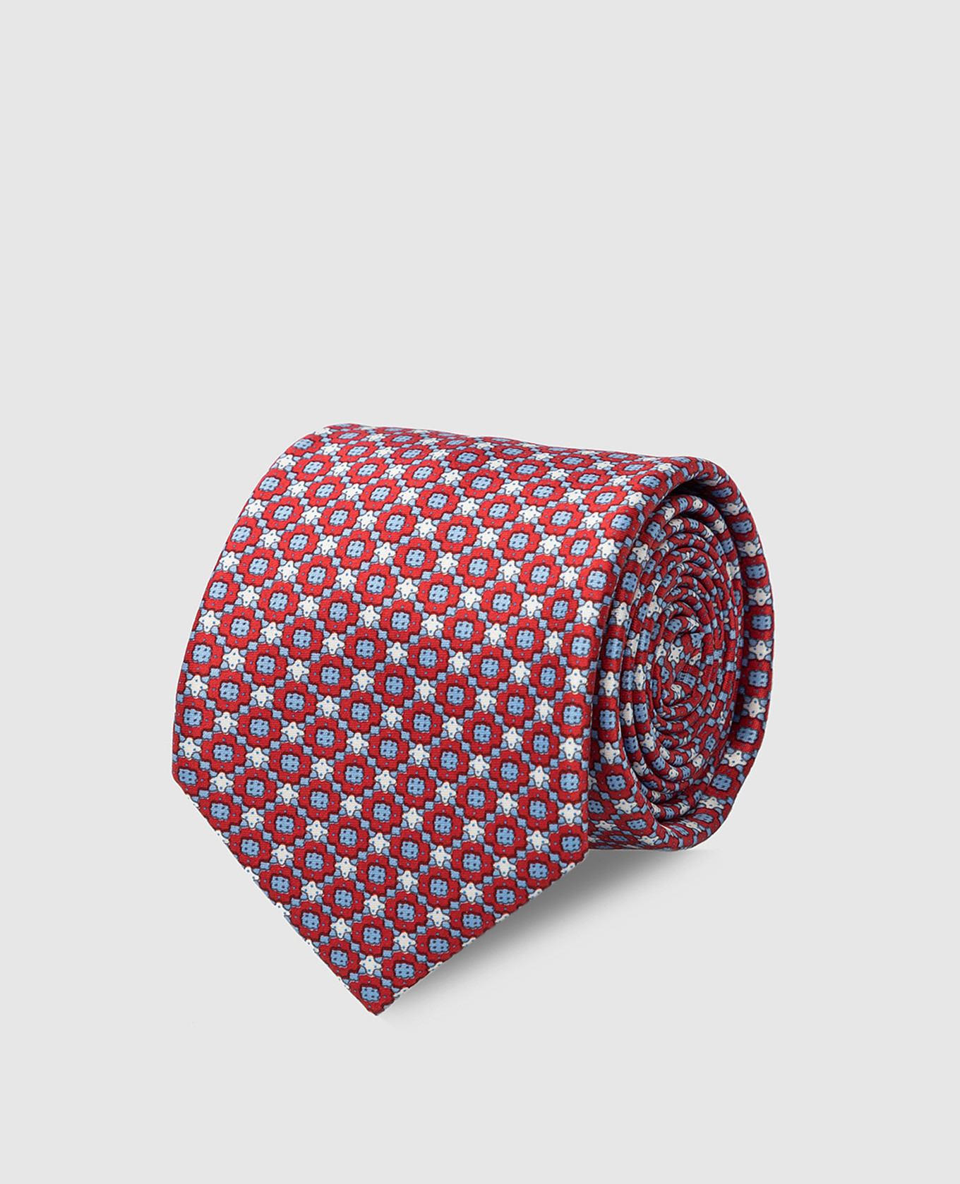 Детский красный набор из галстука и платка