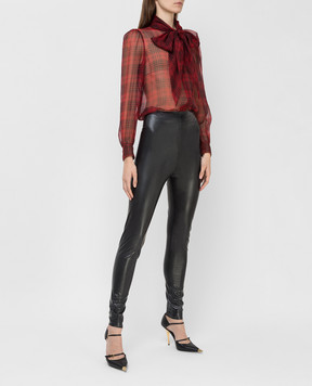 Saint Laurent Черные леггинсы 632981Y7B07