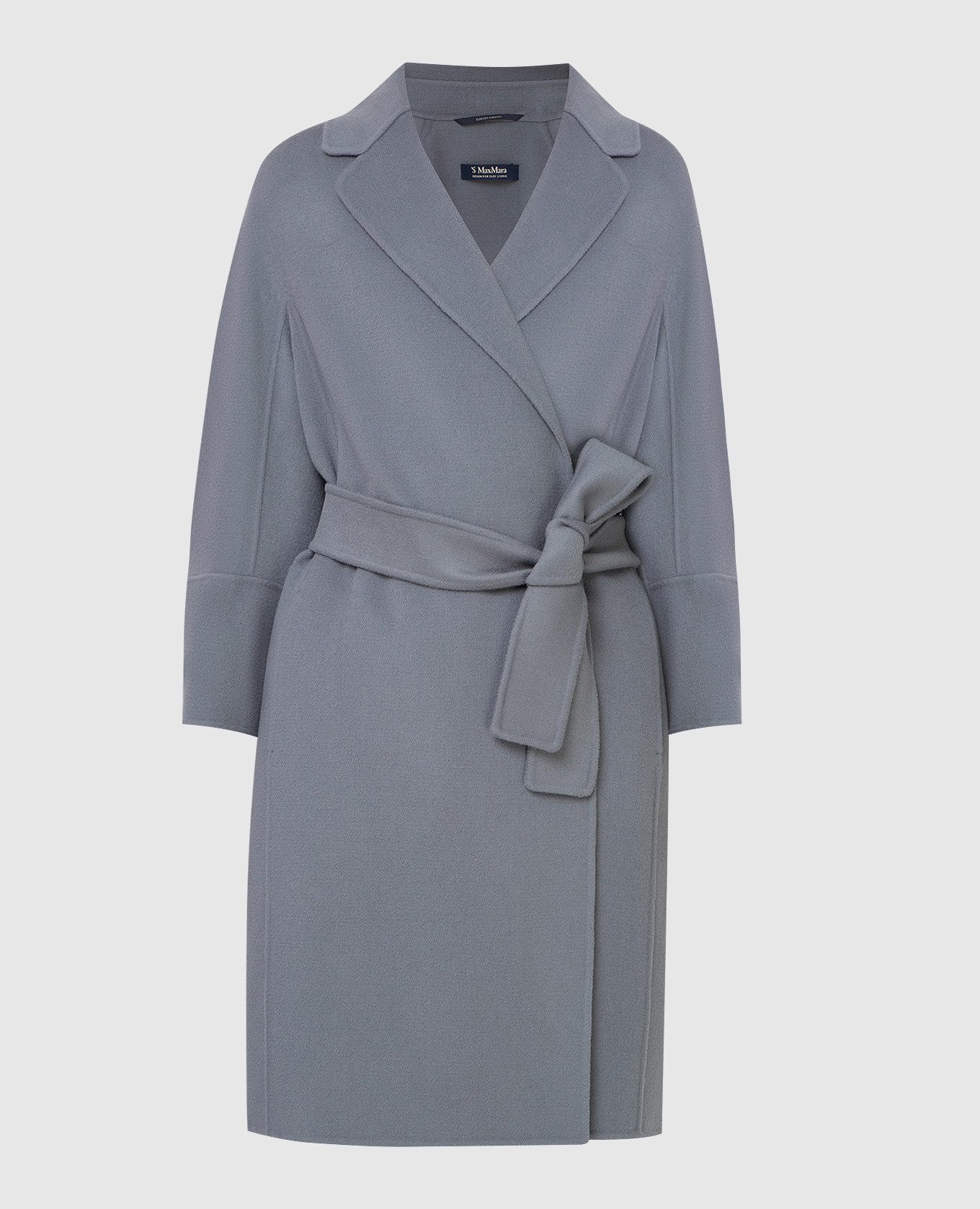 

Серое пальто Arona из вирджинской шерсти Max Mara, Серый, Пальто