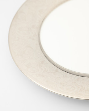 Stefano Ricci Среднее закусочное блюдо Platinum Paisley OPP003VELIN2