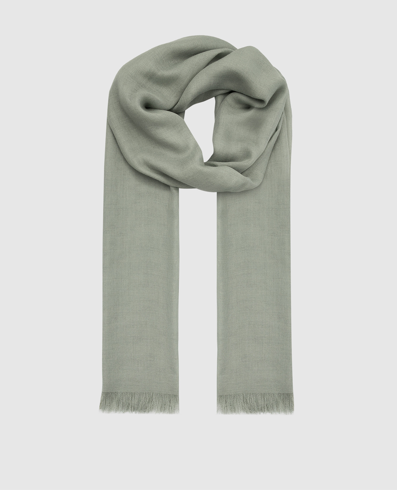 

Светло-зеленый шарф Max Mara Weekend, Шарфы
