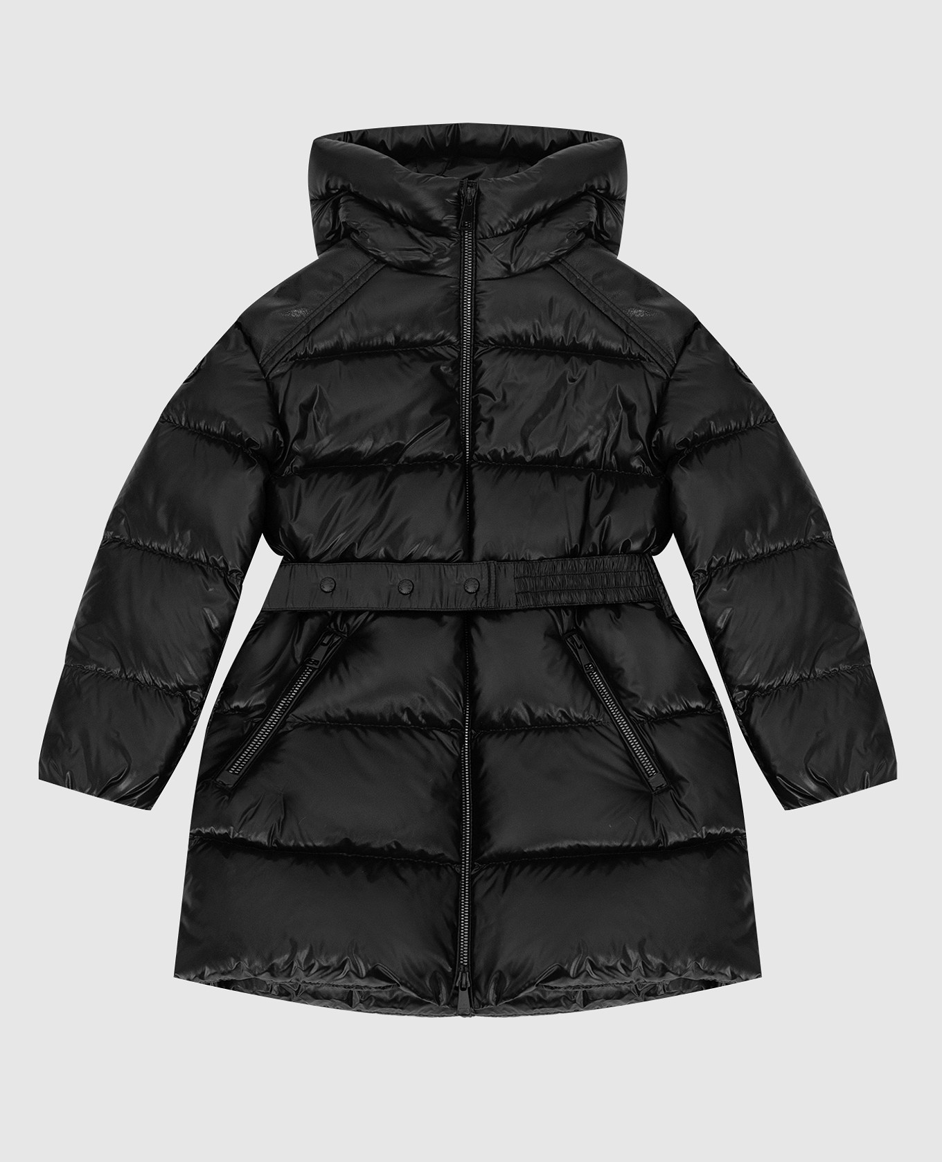 

Детская черная пуховая куртка, Черный, Куртки