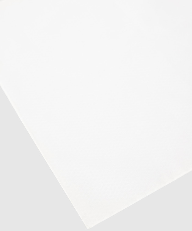 Stefano Ricci Дитяча біла хустка-паші у візерунок YFZ25COL1903 зображення 2