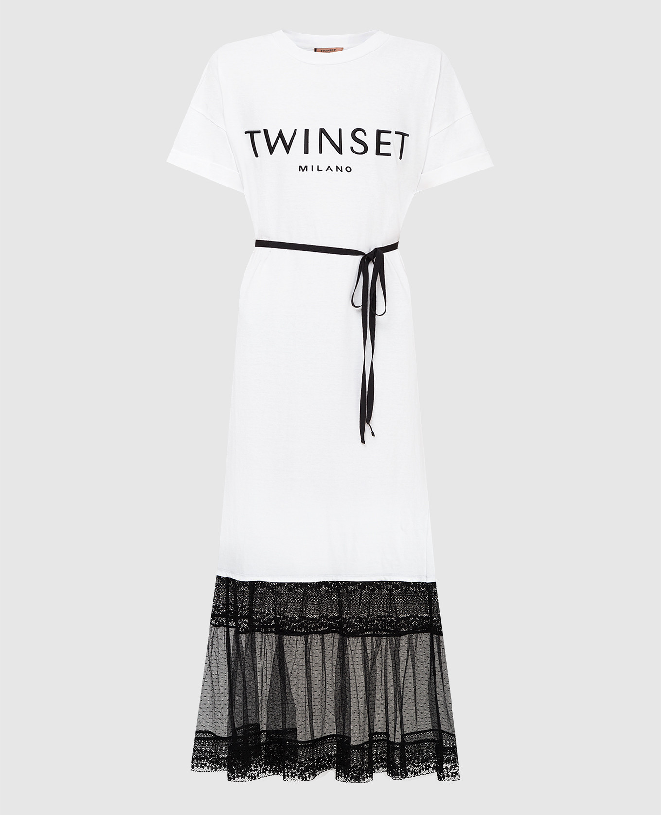 

Белое платье Twin Set, Белый, Платья Макси