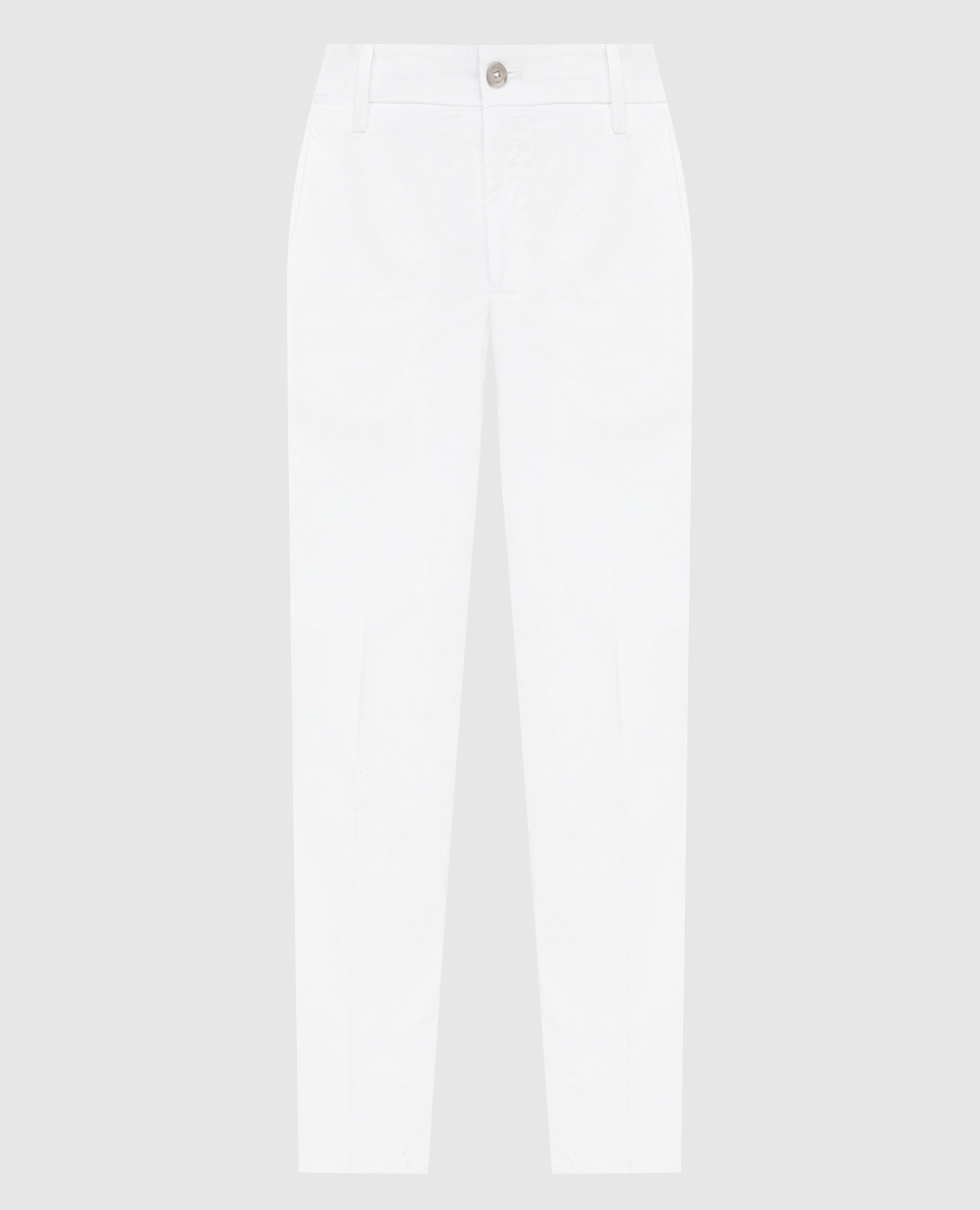 

Белые брюки Dolce&Gabbana, Белый, Повседневные брюки casual