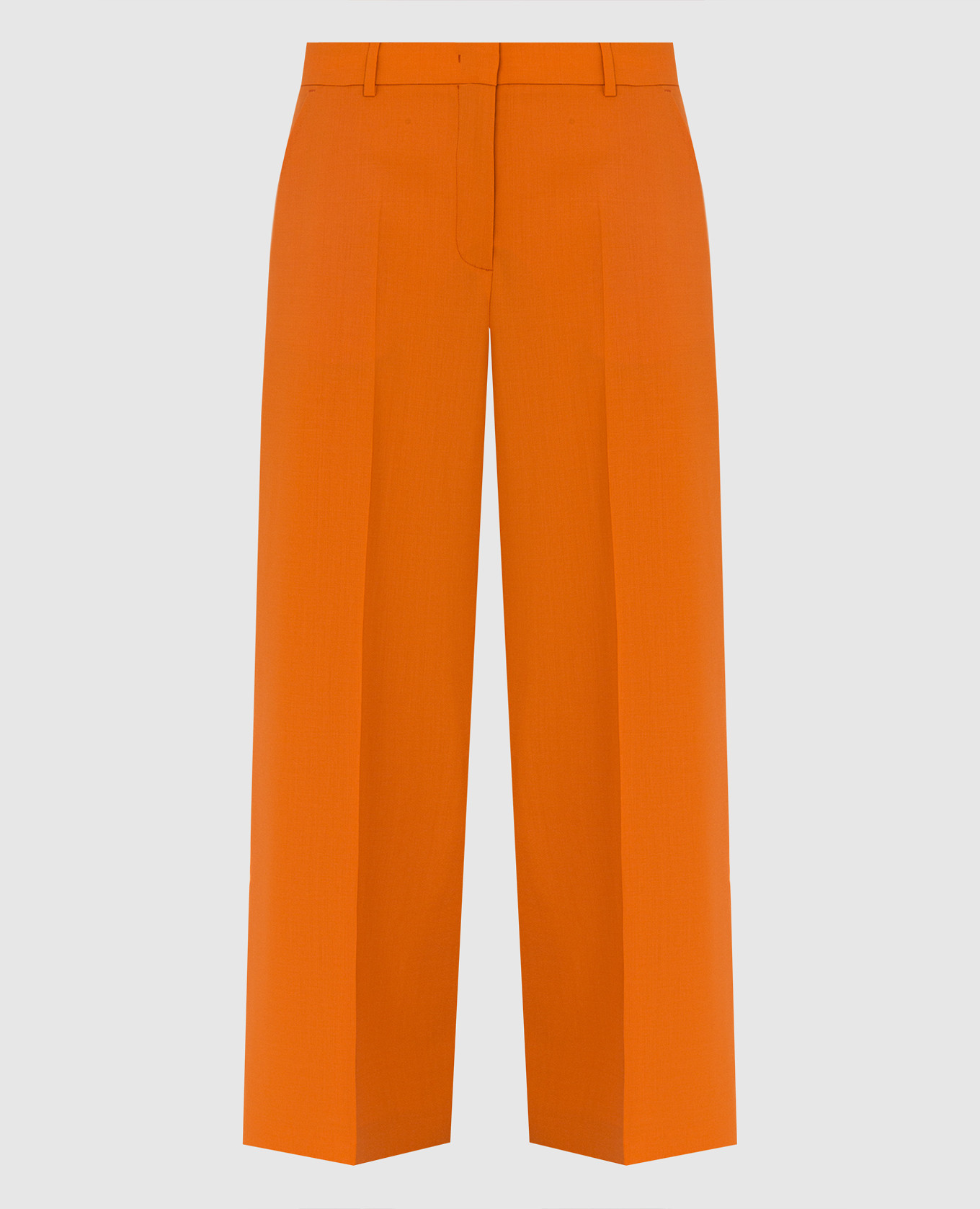 

Оранжевые брюки Gufo из вирджинской шерсти Max Mara Weekend, Оранжевый, Повседневные брюки casual