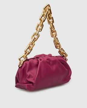 Bottega Veneta Шкіряна сумка з ланцюгом 620230VCP40