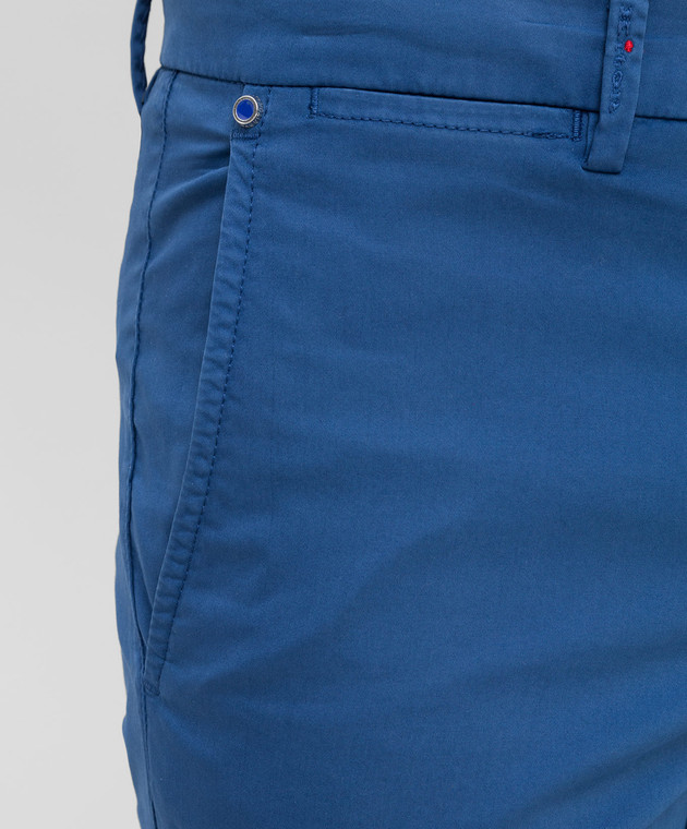 Kiton Синие шорты UFBLACJ07T36 изображение 5