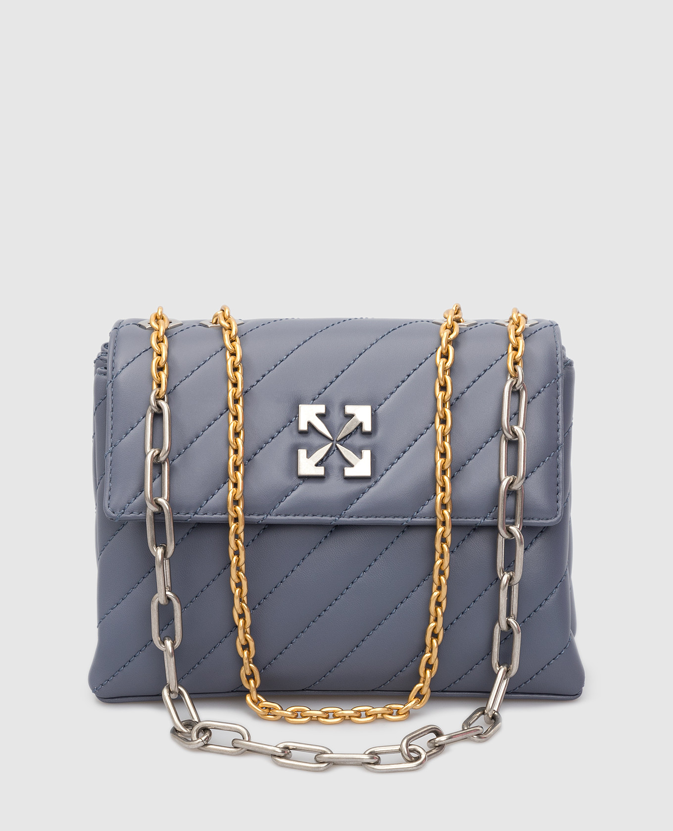 

Синяя кожаная сумка Jackhammer-24, Синий, Сумки через плечо